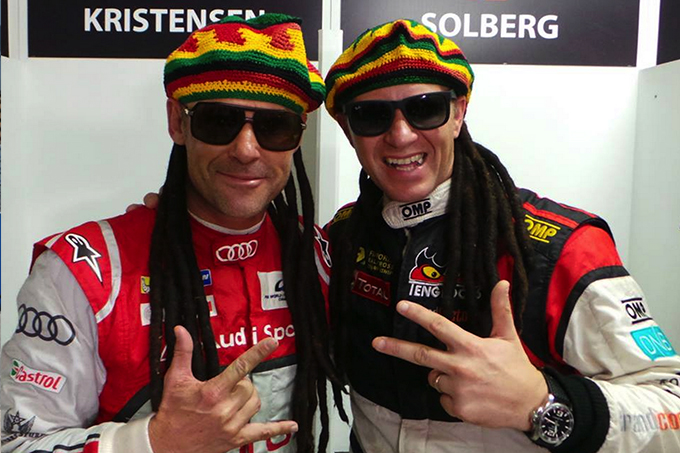 Race of Champions Barbados 2014 Tom Kristensen Petter Solberg